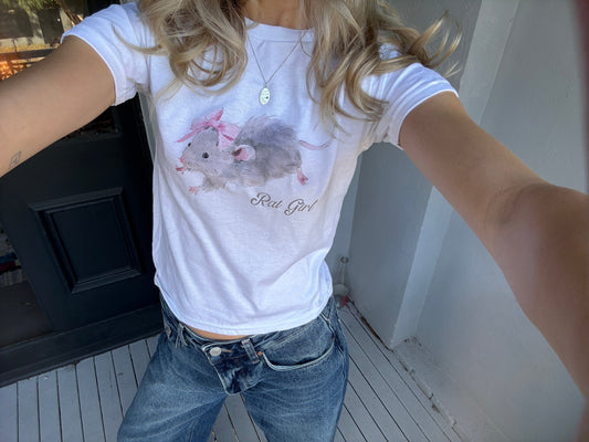 Rat Girl Baby Tee