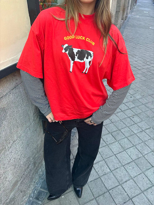 GOOD LUCK CLUB CLASSIC TEE