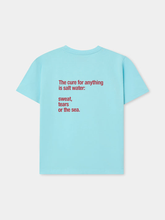 SALTWATER BLUE CLASSIC TEE