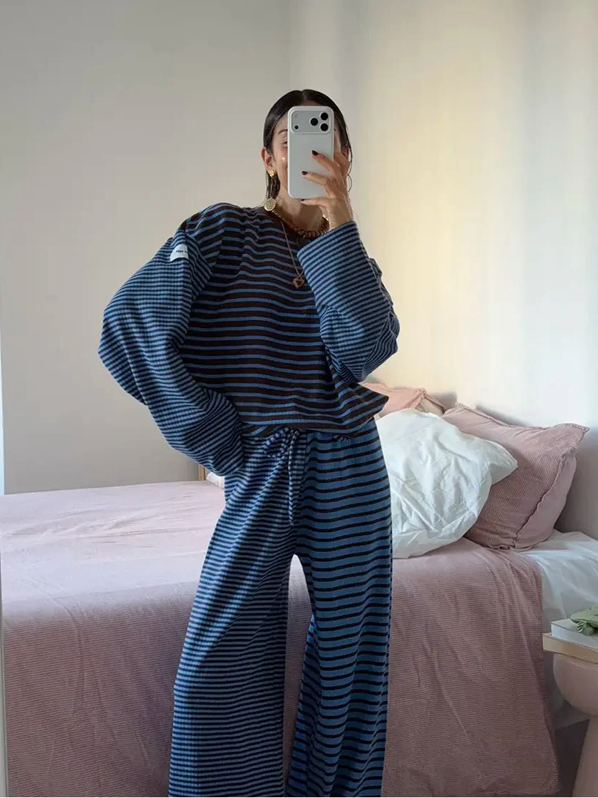 BB STRIPED PULLOVER