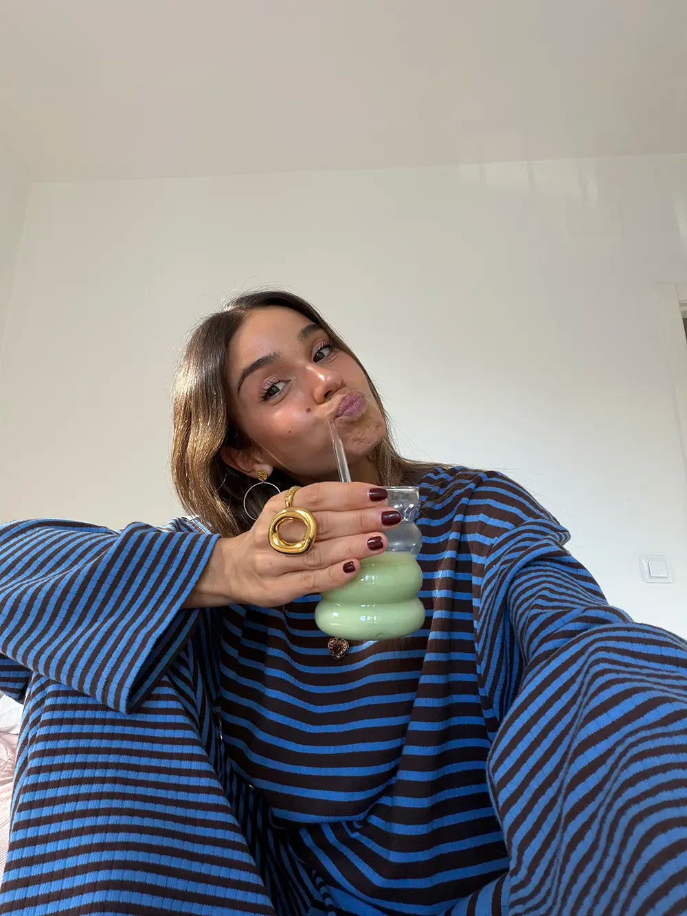 BB STRIPED PULLOVER