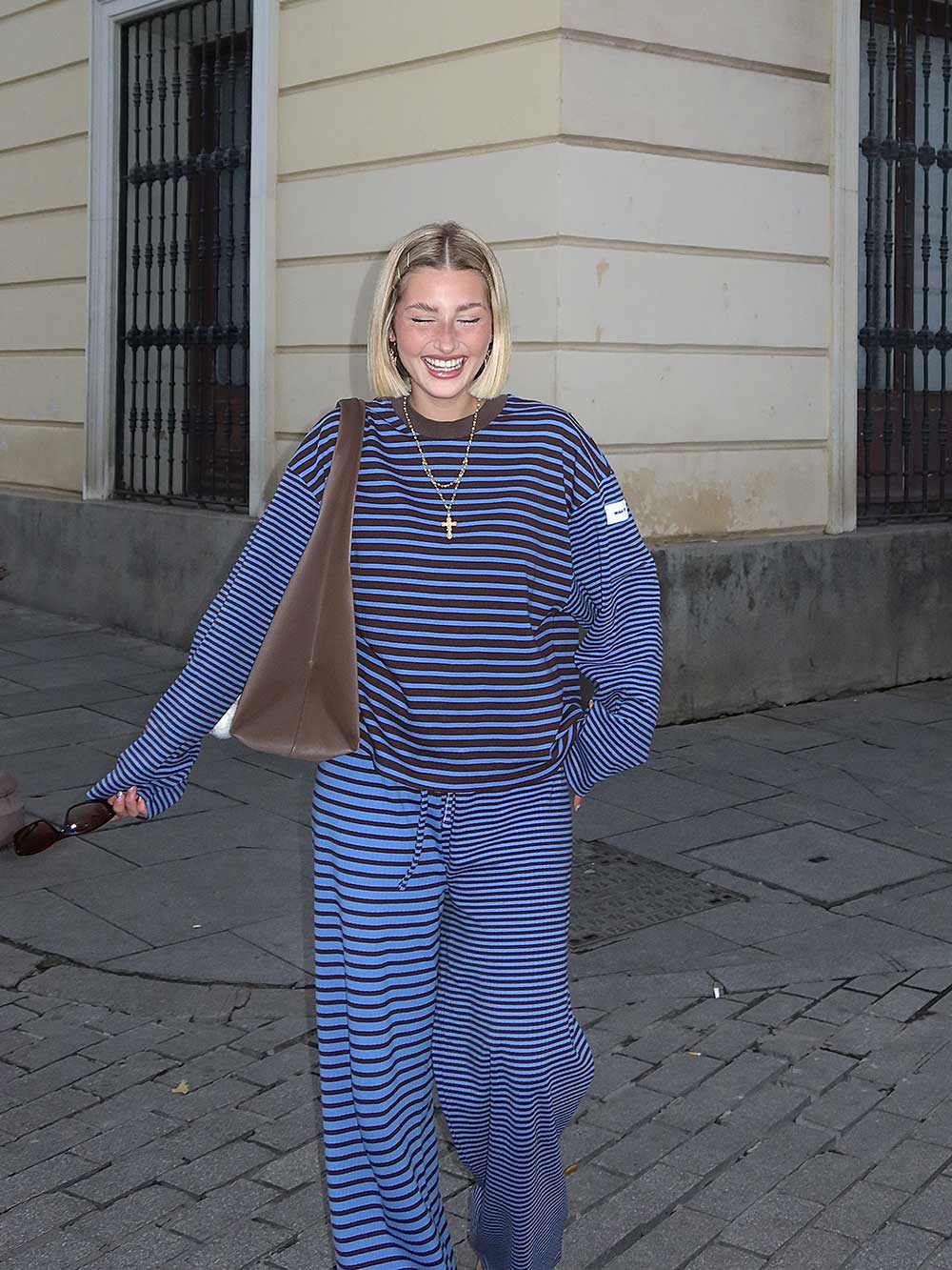 BB STRIPED PANTS