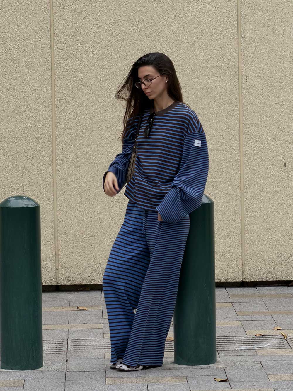 BB STRIPED PULLOVER