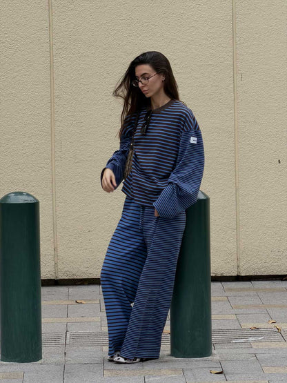 BB STRIPED PULLOVER