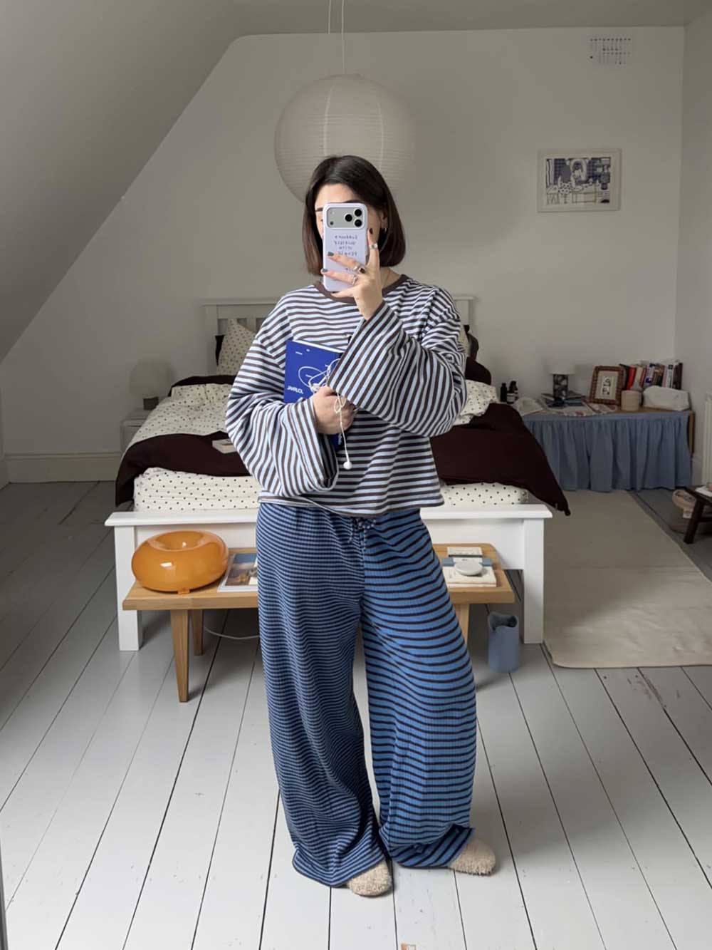 BB STRIPED PANTS