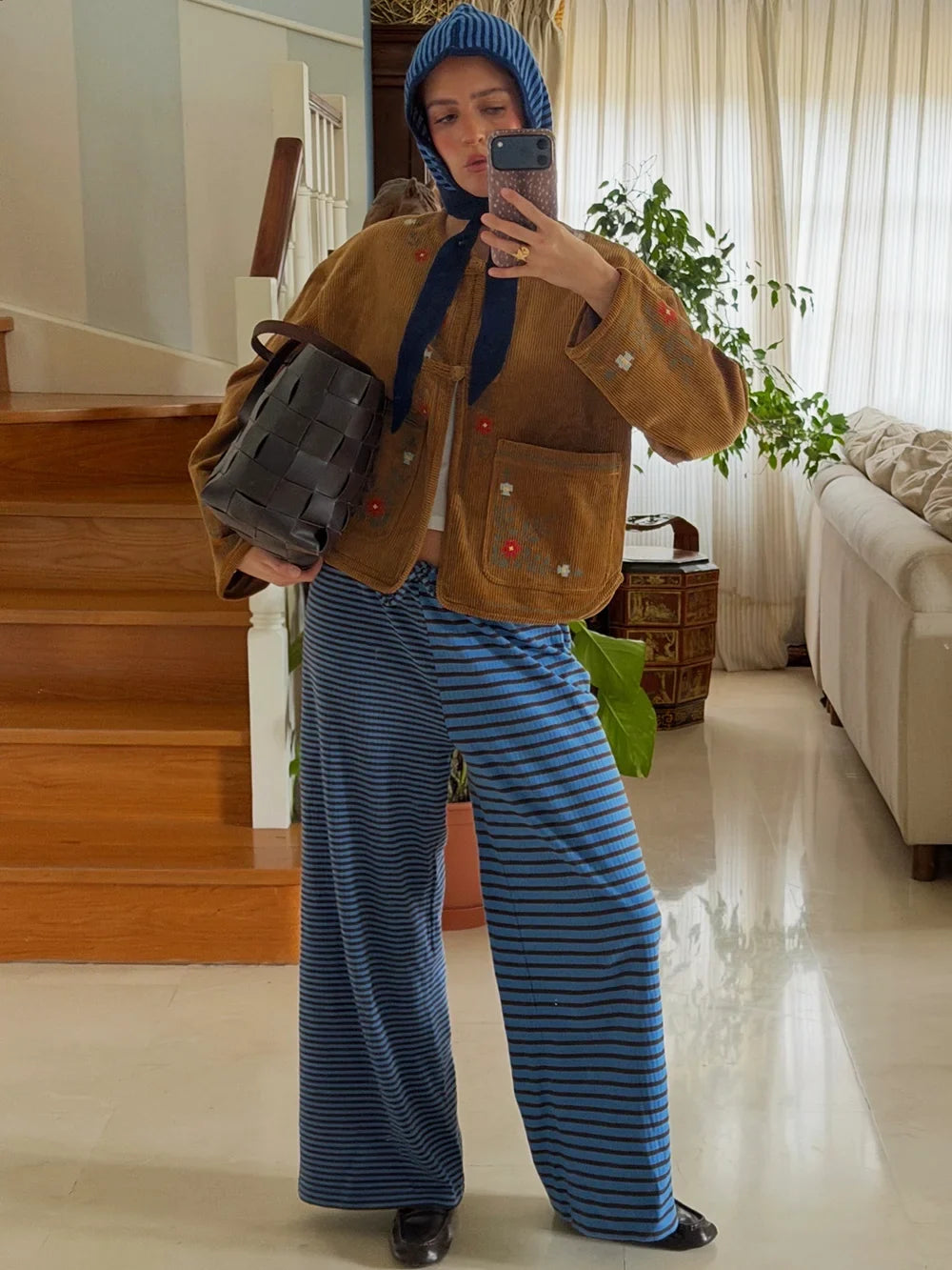 BB STRIPED PANTS