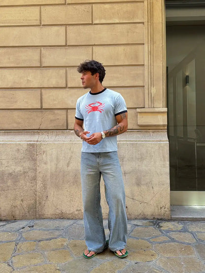 CRAB SLIM RIB TEE