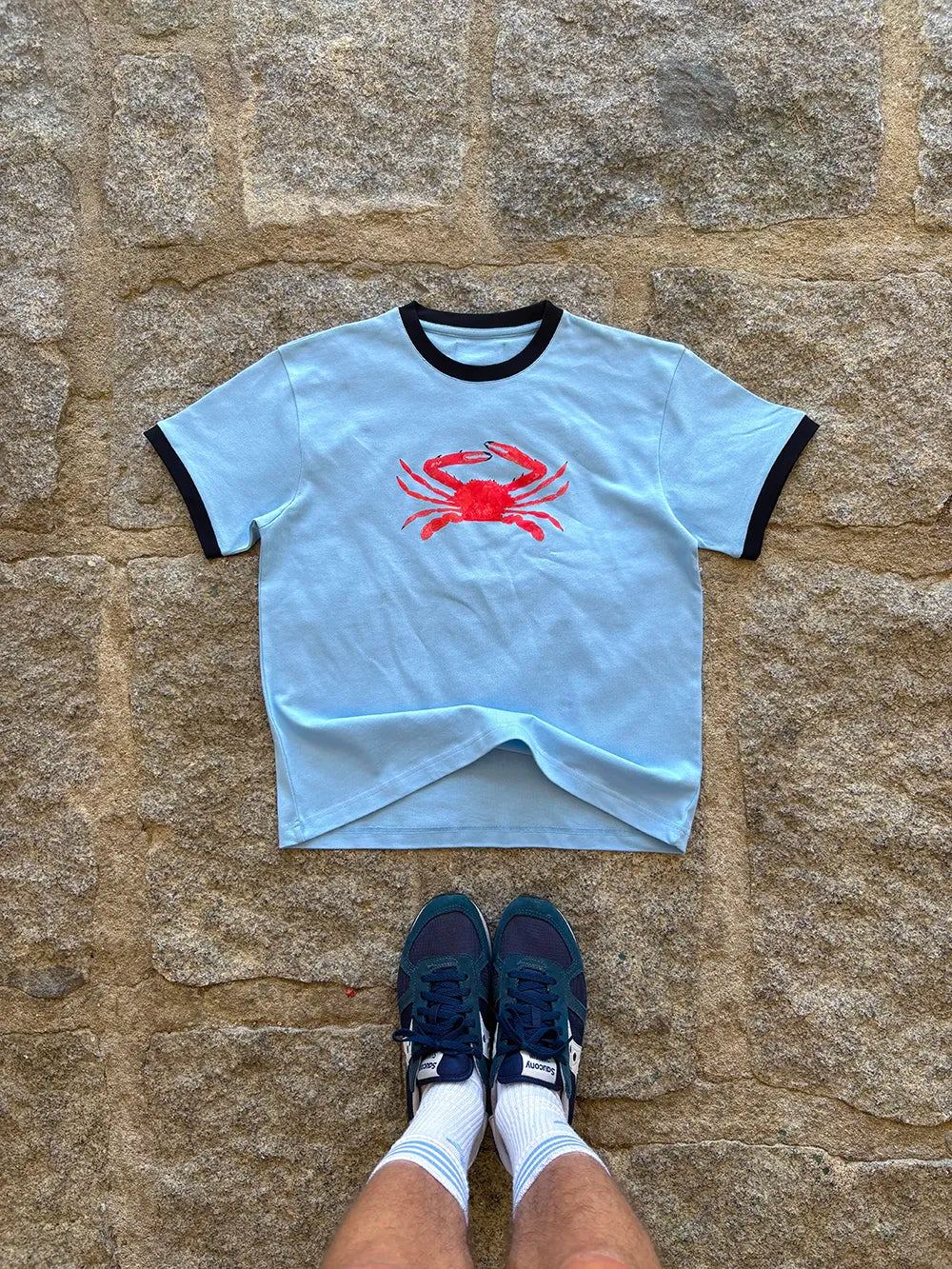 CRAB SLIM RIB TEE