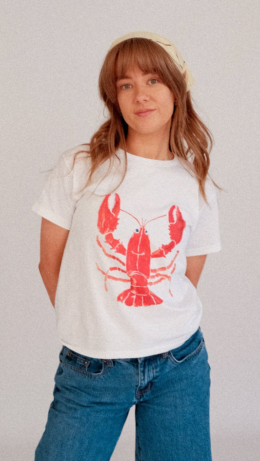Red Lobster Baby Tee