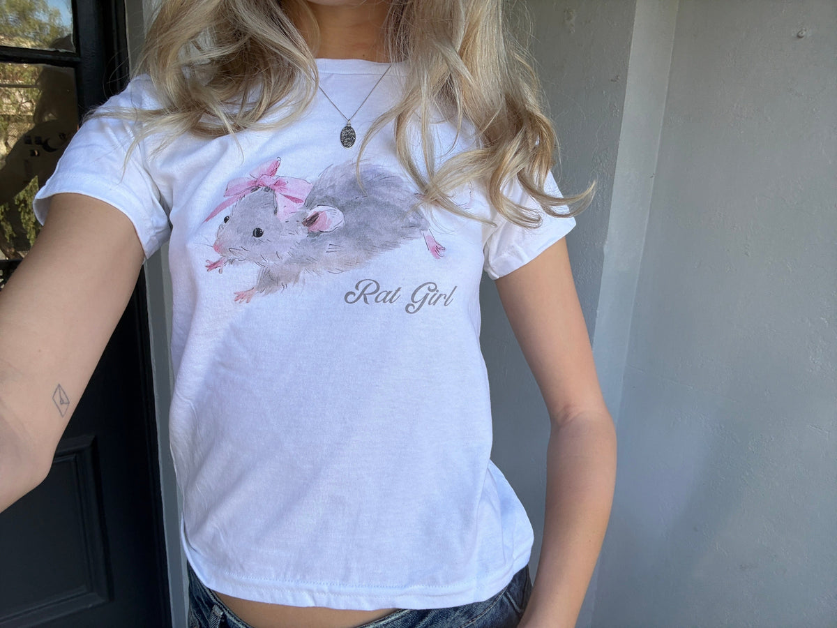 Rat Girl women's Baby Tee