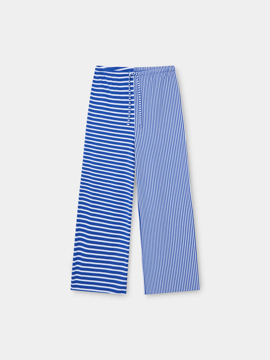 BLUE STRIPED PANTS