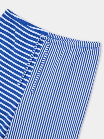 BLUE STRIPED PANTS
