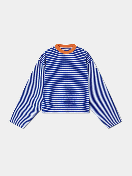 BLUE STRIPED PULLOVER