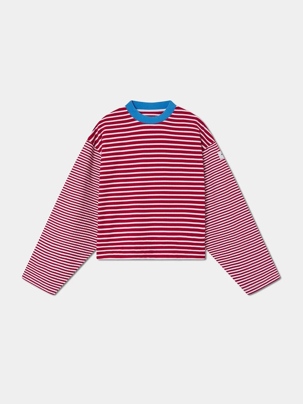 RED STRIPED PULLOVER