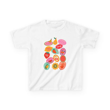 Fruit Stickers Baby Tee