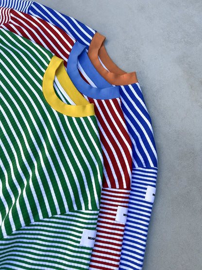 BLUE STRIPED PULLOVER
