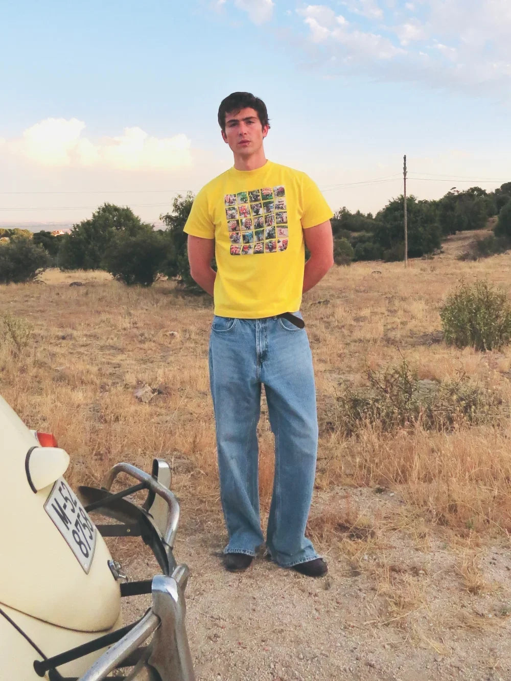 ASIANBIKE YELLOW CLASSIC TEE
