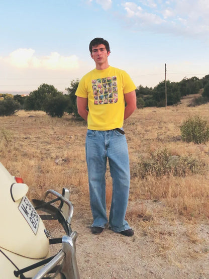 ASIANBIKE YELLOW CLASSIC TEE