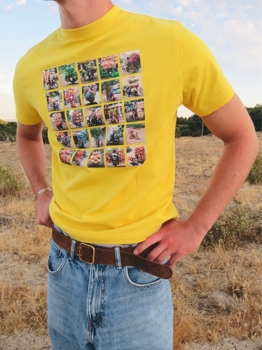 ASIANBIKE YELLOW CLASSIC TEE