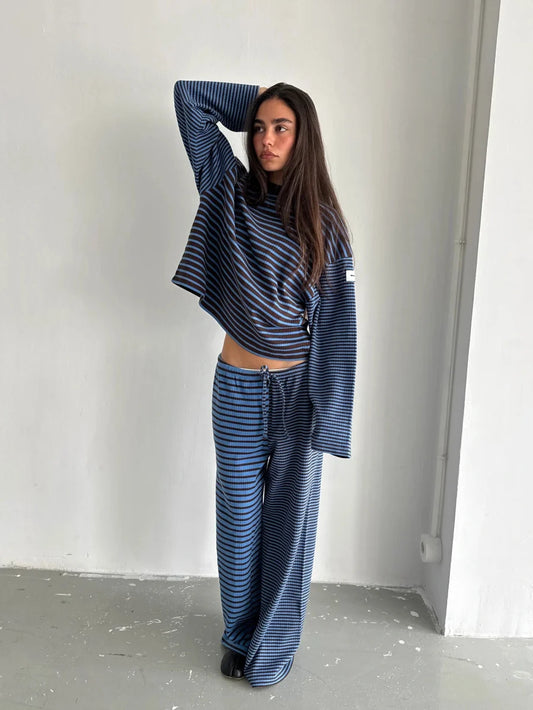 BB STRIPED PULLOVER