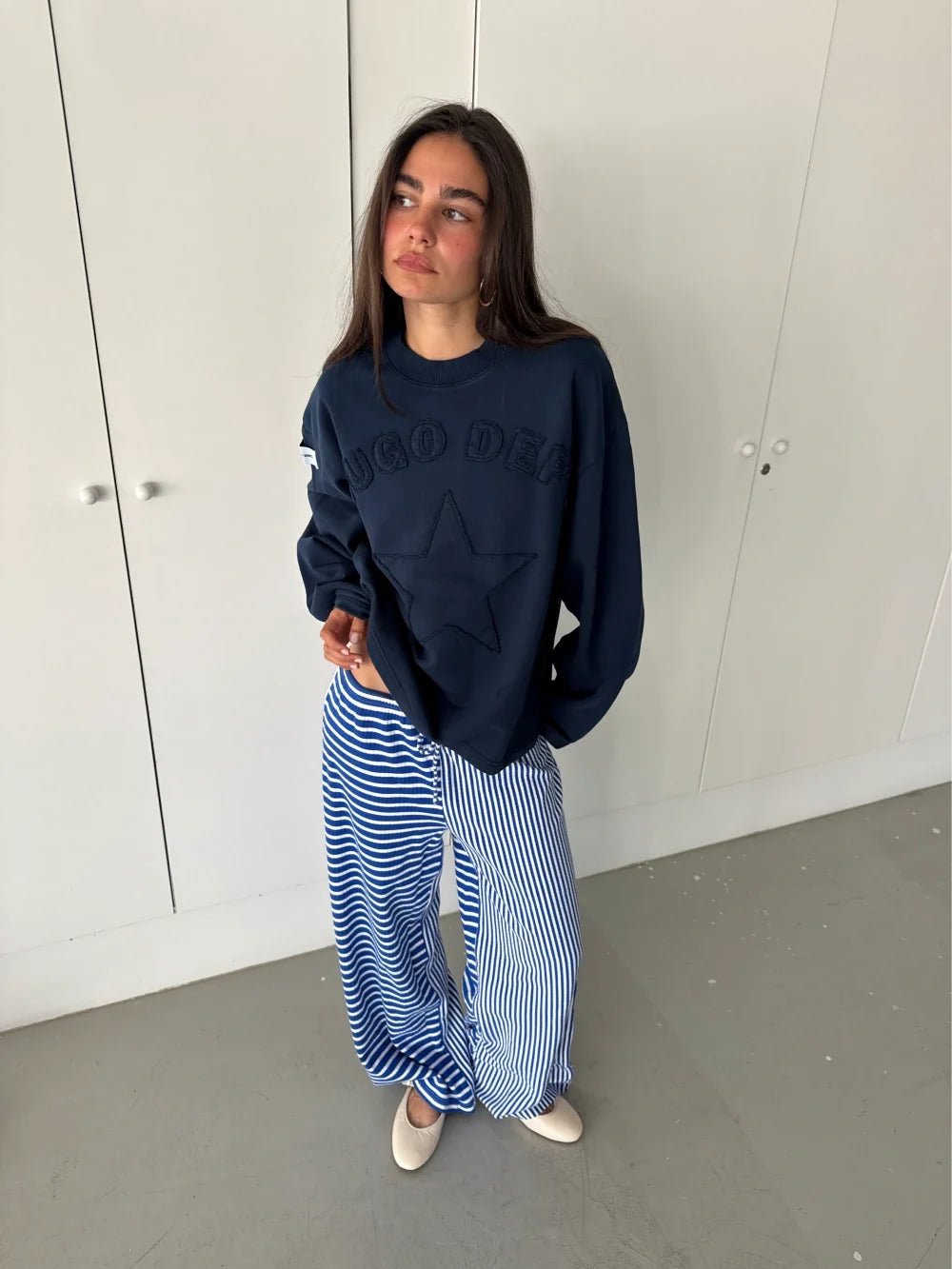 ICON BLUE CREWNECK