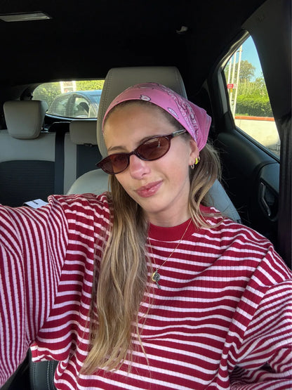 CANDY STRIPED PULLOVER
