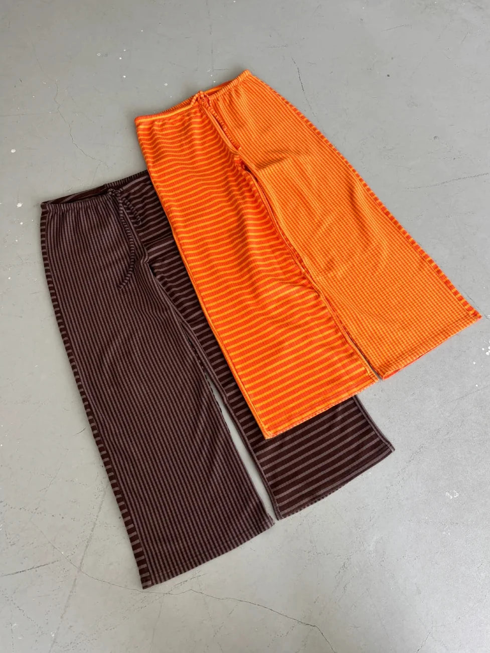 CHOCOLATE STRIPED PANTS
