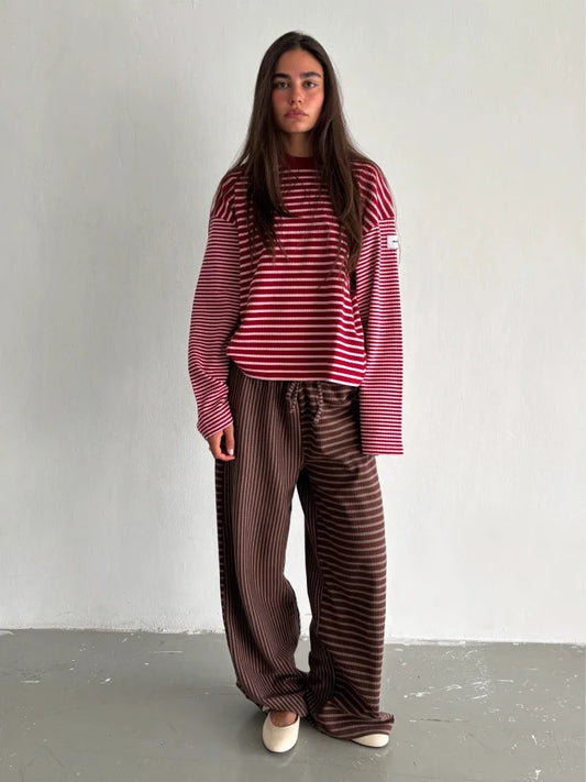 CANDY STRIPED PULLOVER