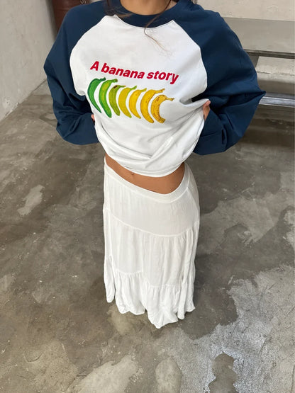 BANANASTORY LONGSLEEVE TEE