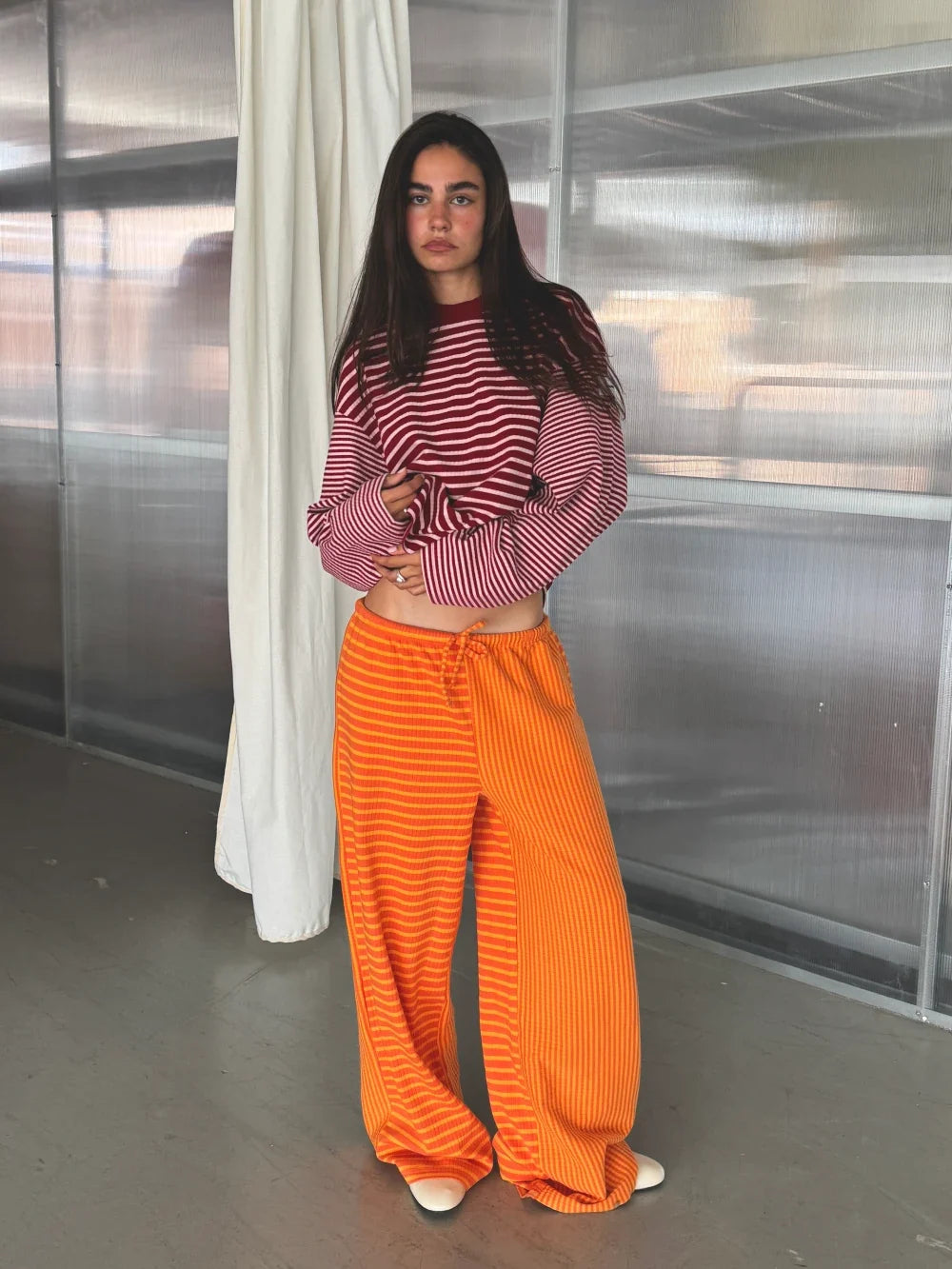 SUNNY STRIPED PANTS