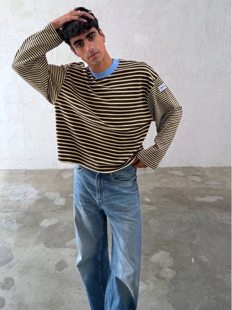 BEE STRIPED PULLOVER