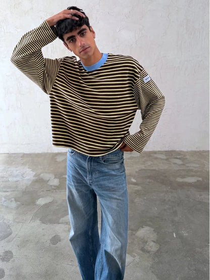 BEE STRIPED PULLOVER