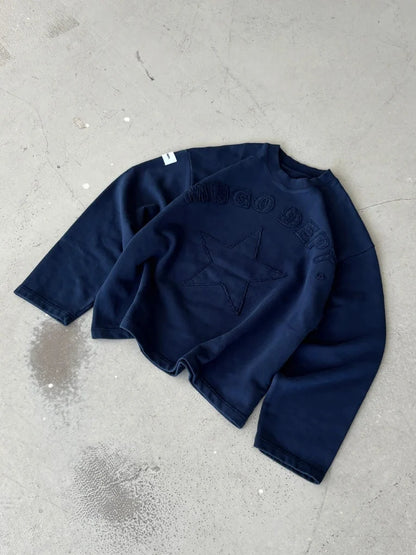 ICON BLUE CREWNECK