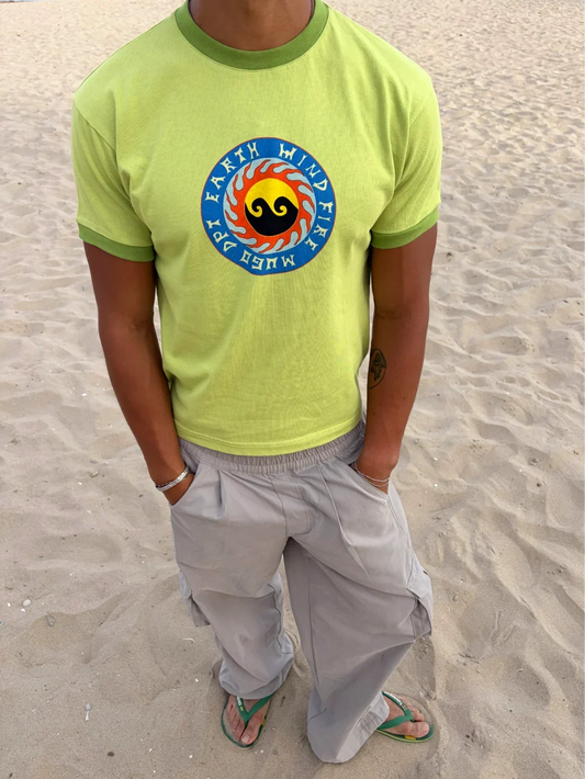 WAVE SLIM RIB TEE