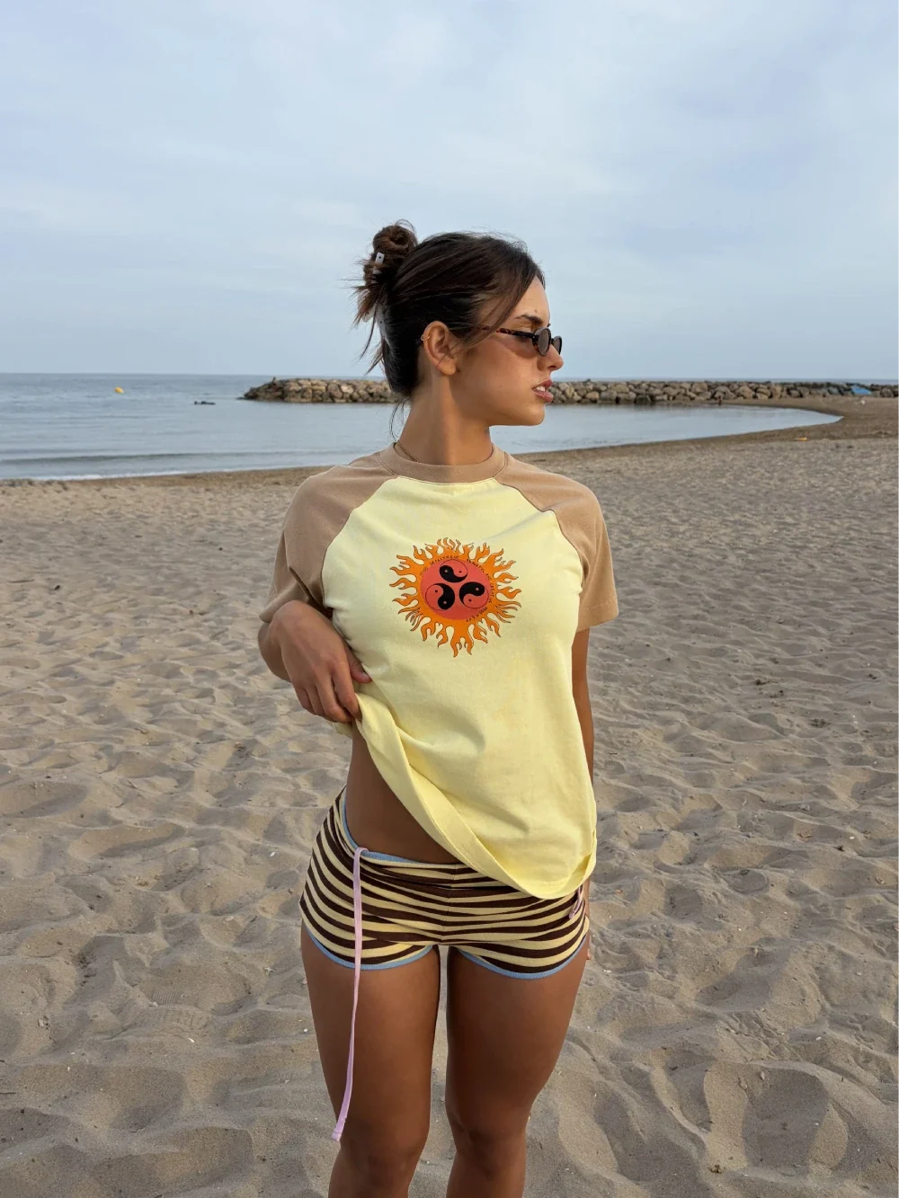 FIREYANG SLIM RIB TEE