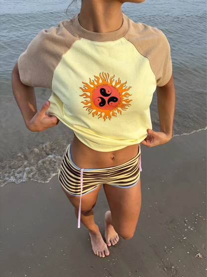 FIREYANG SLIM RIB TEE