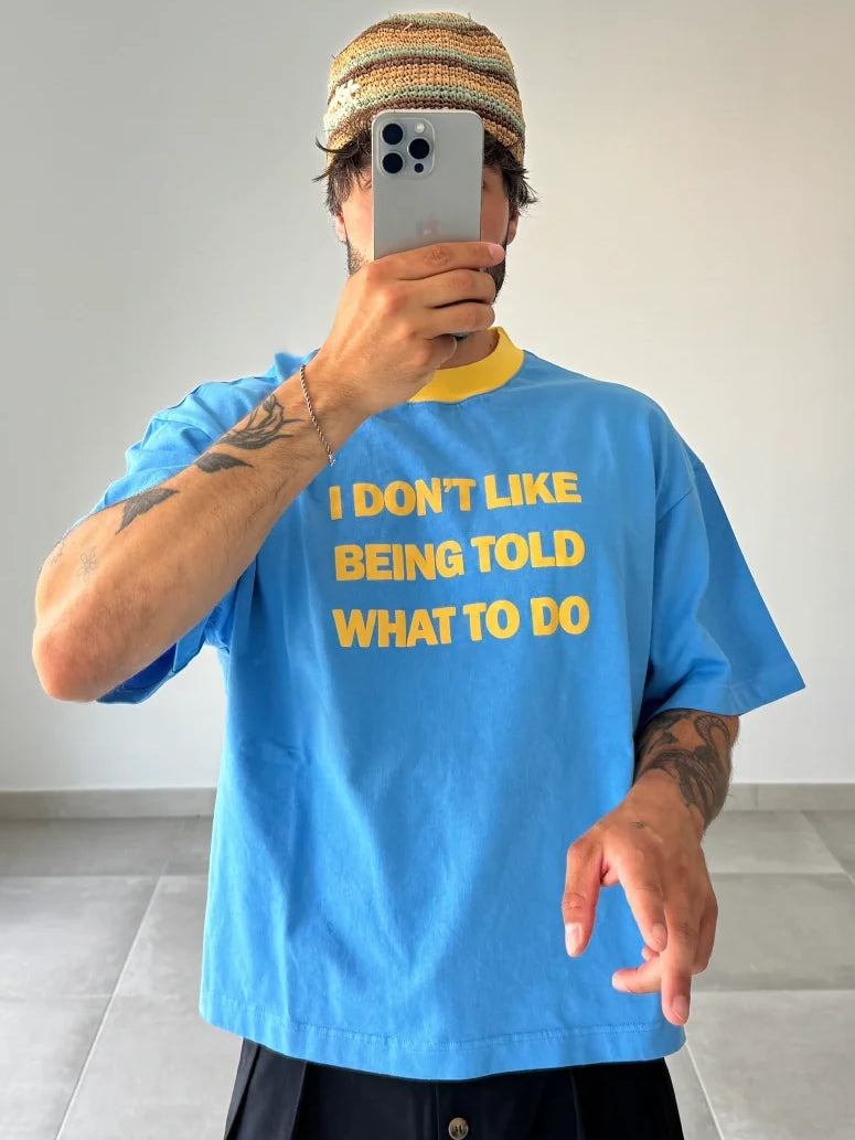 IDONTLIKE BLUE CLASSIC TEE