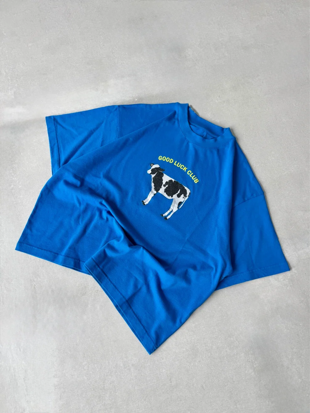 GOOD LUCK CLUB BLUE CLASSIC TEE