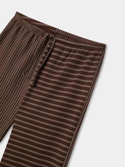 CHOCOLATE STRIPED PANTS