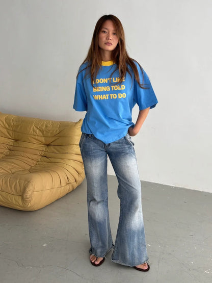 IDONTLIKE BLUE CLASSIC TEE