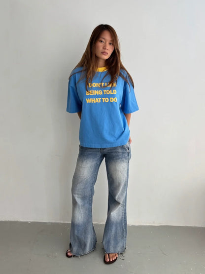 IDONTLIKE BLUE CLASSIC TEE
