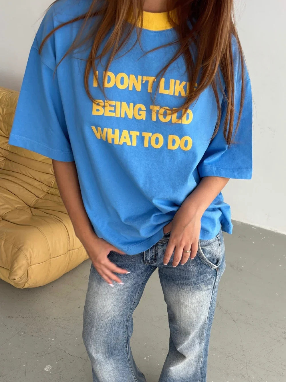 IDONTLIKE BLUE CLASSIC TEE
