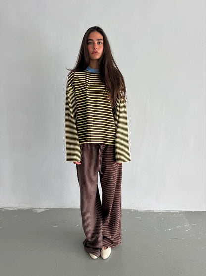 BEE STRIPED PULLOVER