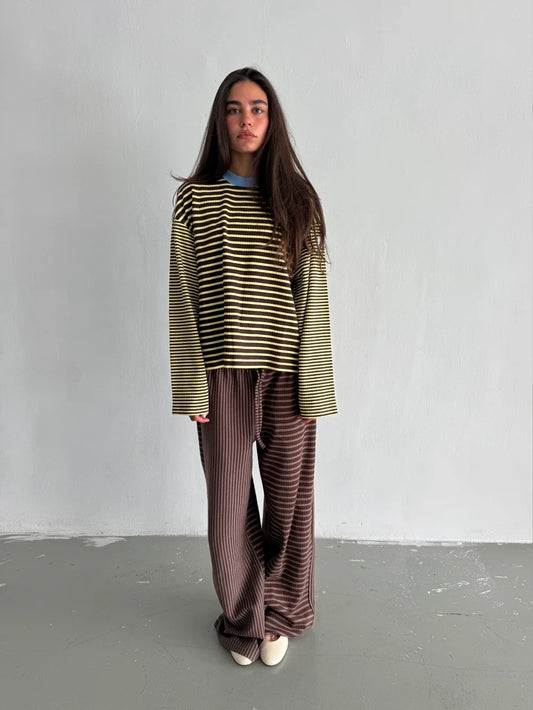 BEE STRIPED PULLOVER