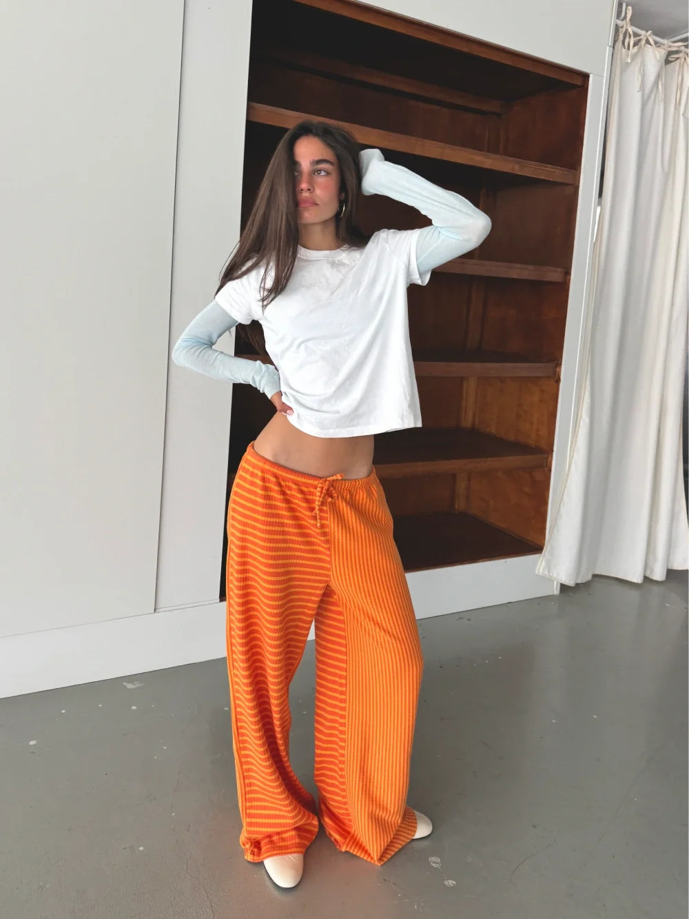 SUNNY STRIPED PANTS