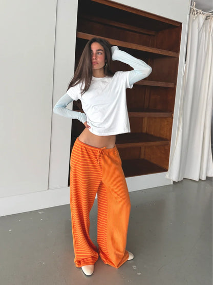 SUNNY STRIPED PANTS
