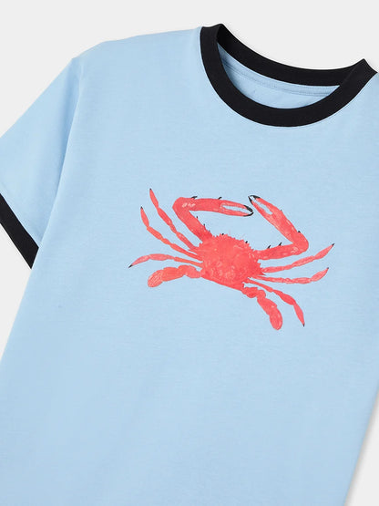 CRAB SLIM RIB TEE