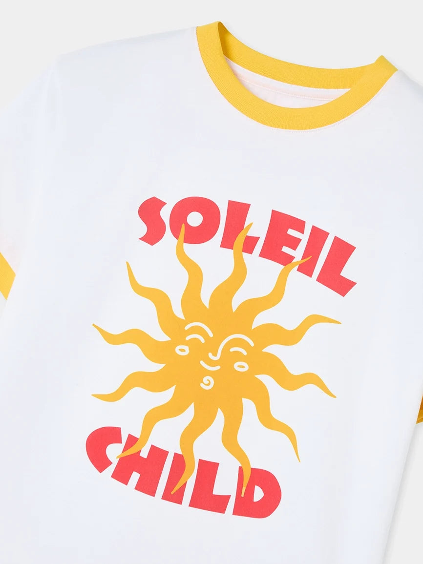 SOLEIL SLIM RIB TEE