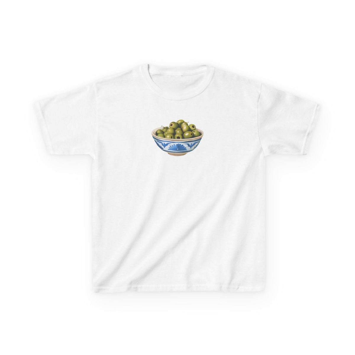 Painted Olive Bowl Baby Tee