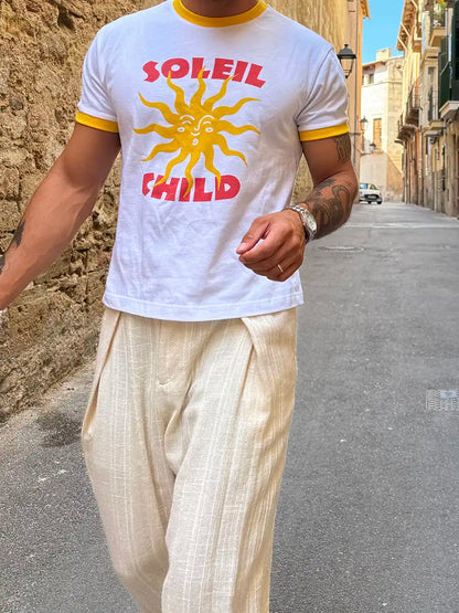 SOLEIL SLIM RIB TEE